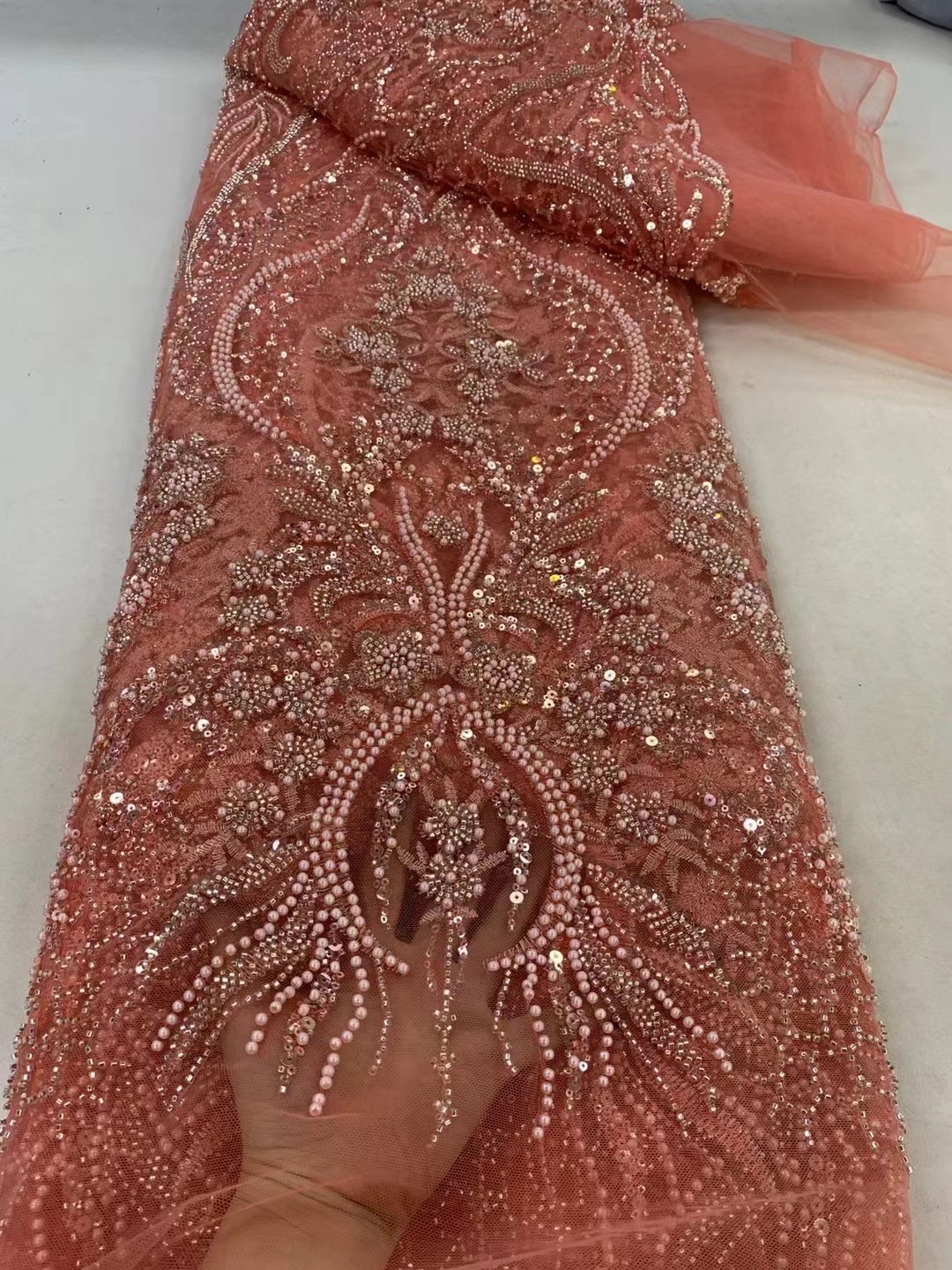 African Sequins Lace Fabric Hi - đánh giá và giá Sewing Net