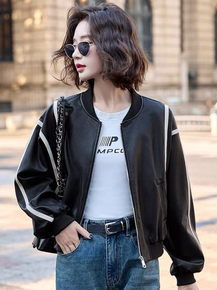 ​2025 Women's Short Leather Ba - đánh giá và giá Sewing Jackets
