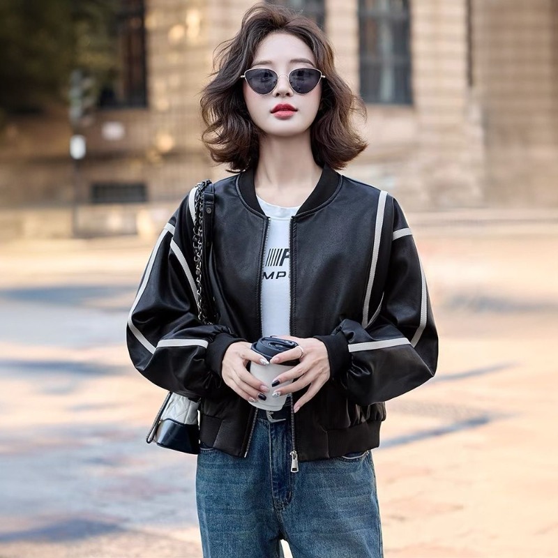 ​2025 Women's Short Leather Ba - đánh giá và giá Sewing Jackets