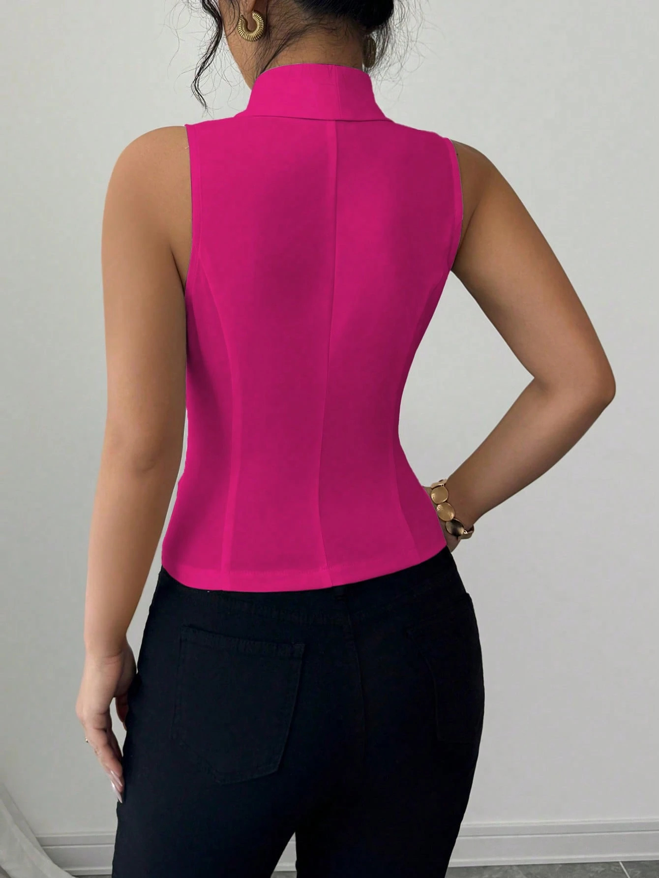 Women Blazer Vest Sleeveless D - đánh giá và giá Sewing Vest