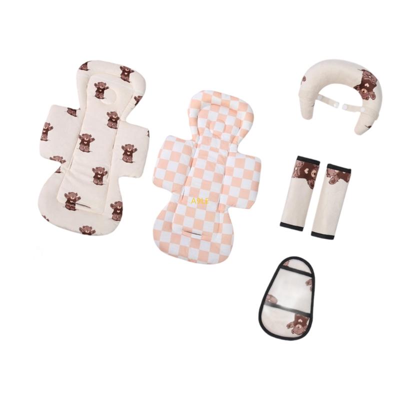 1Pc/1 Set Baby Strollers Inser - đánh giá và giá Shoulder Pad Set In