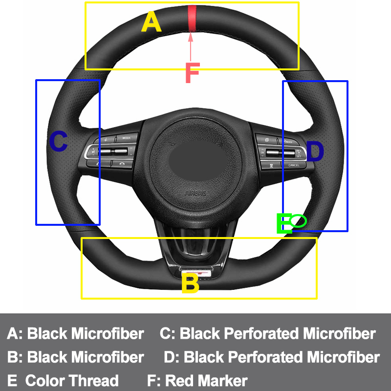 Hand Sewing Car Steering Wheel - đánh giá và giá Sewing Gt