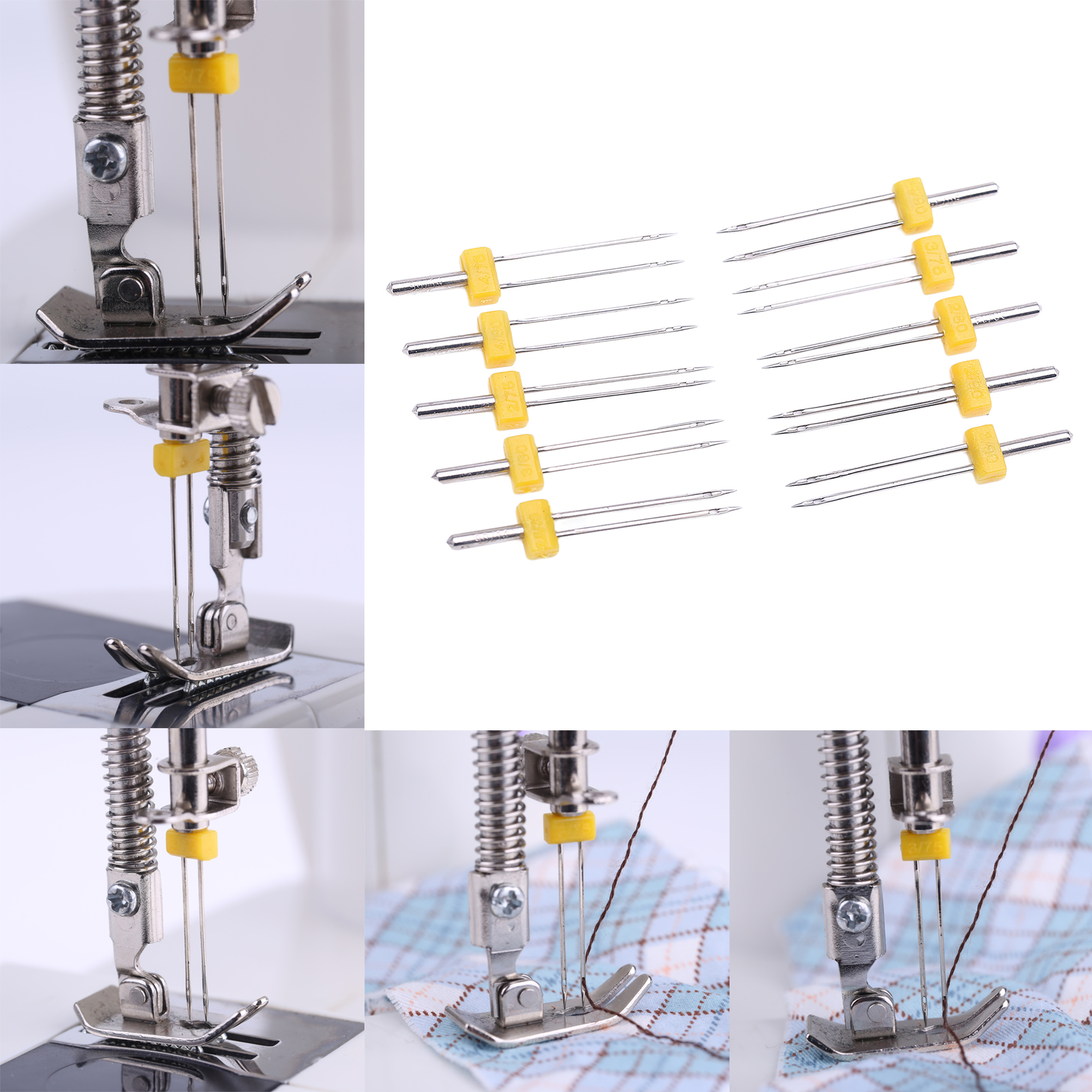 10 Pcs Twin Needles Double Twi - đánh giá và giá Twin Needle Stretch