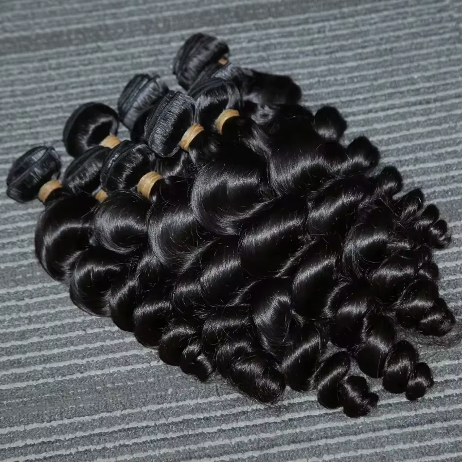 Raw Human Hair Bundles Brazili - đánh giá và giá Sewing Technology