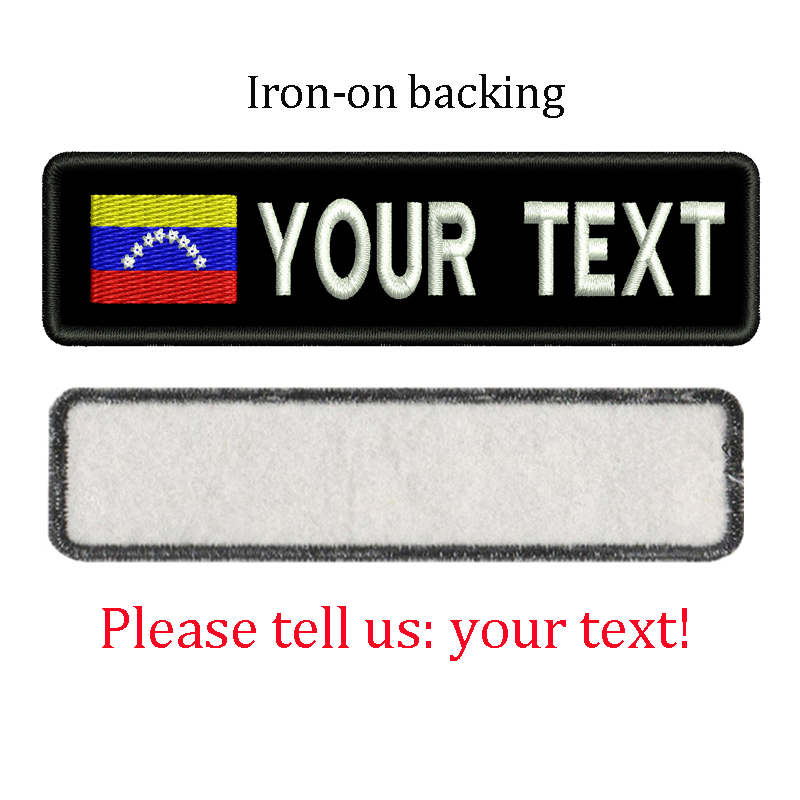 Venezuela Flag Custom Name Pat - đánh giá và giá Sewing Label