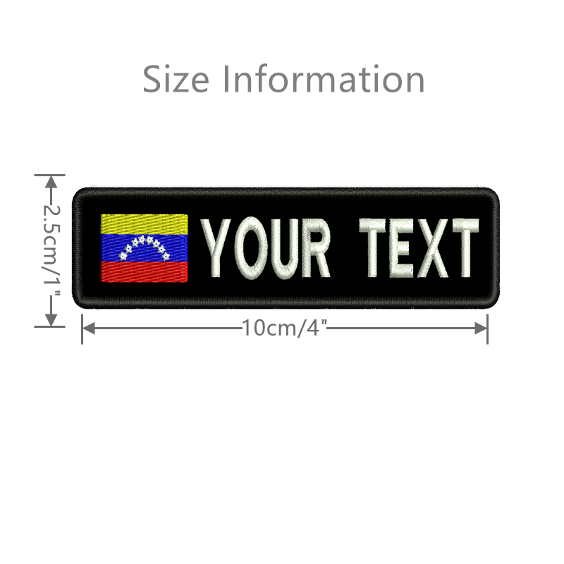 Venezuela Flag Custom Name Pat - đánh giá và giá Sewing Label