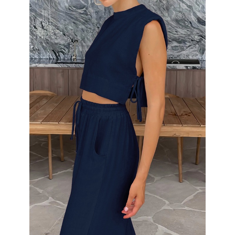 Fashion Cotton and Linen Suit  - đánh giá và giá Shoulder Pad Set In