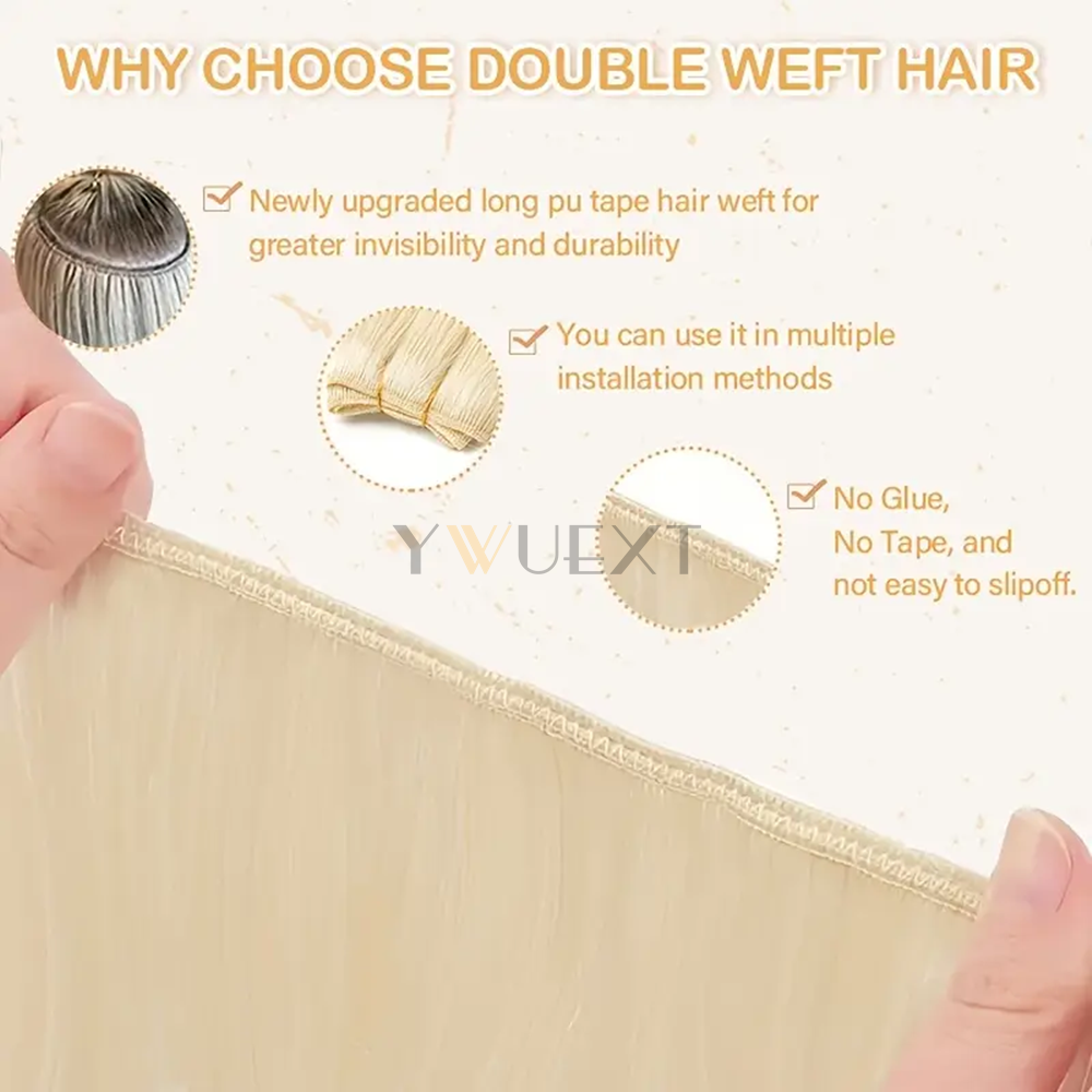 Sew In Weft Extensions Blonde  - đánh giá và giá Sewing Lab