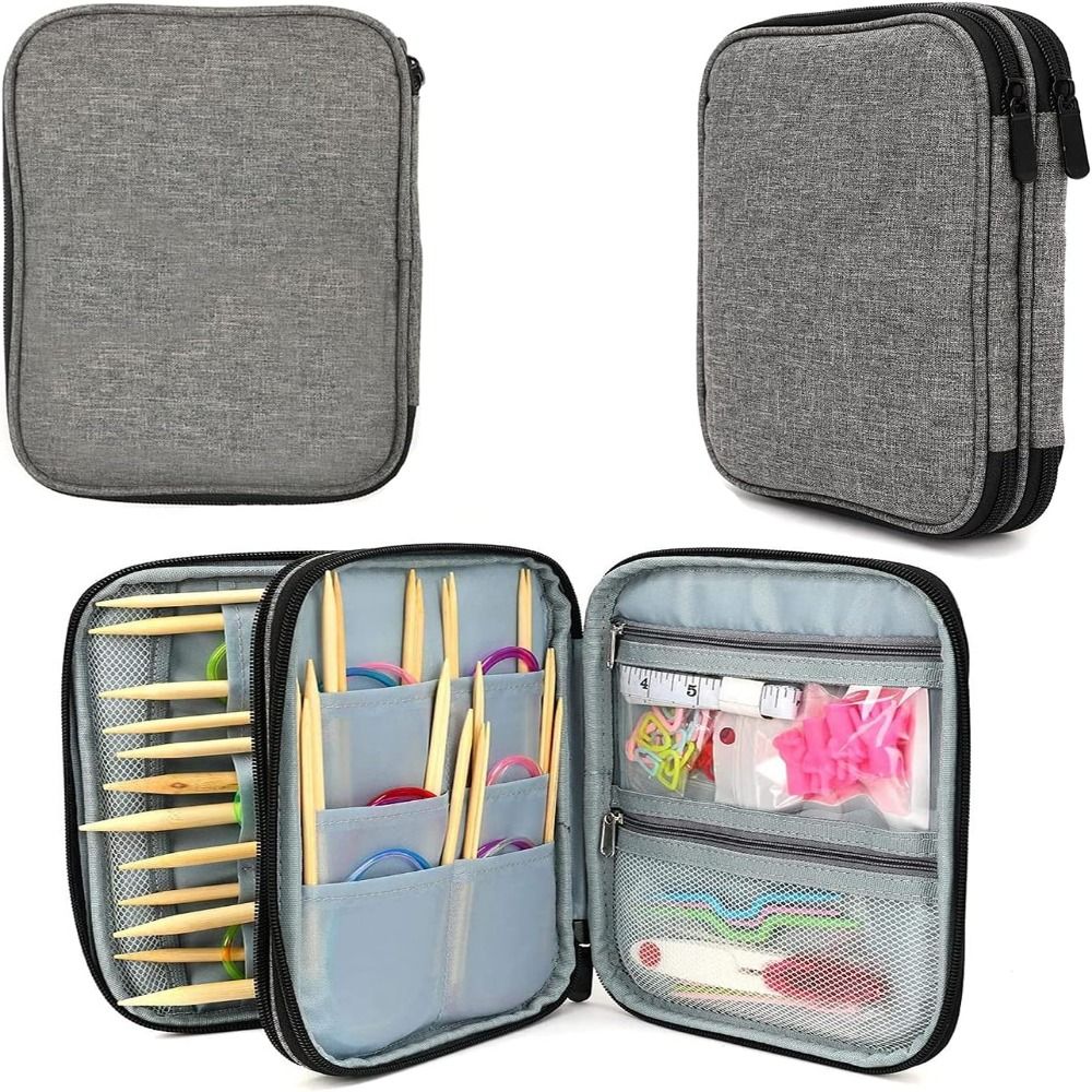 Knitting Needle Case, Portable - đánh giá và giá Sewing Tas