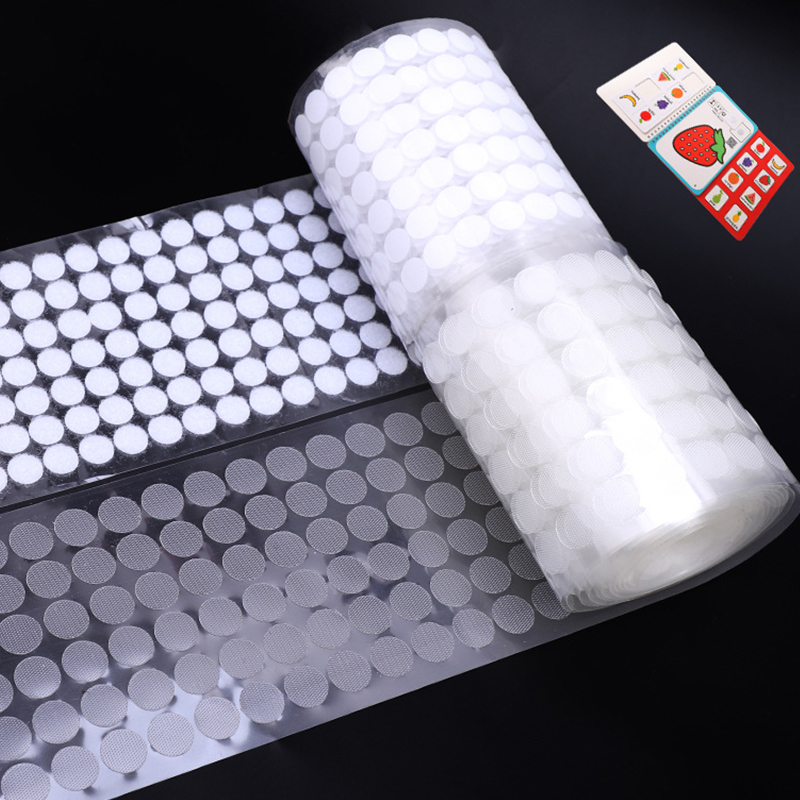 1000pair 10/15/20mm White Dot  - đánh giá và giá Velcro Sew On
