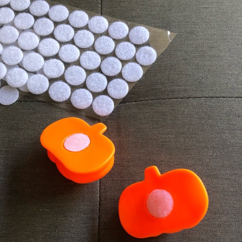 1000pair 10/15/20mm White Dot  - đánh giá và giá Velcro Sew On