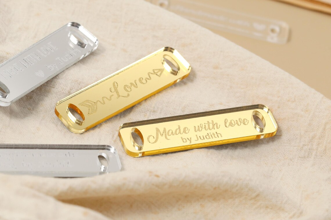 30/50/100pcs Personalized Hand - đánh giá và giá Sewing Label