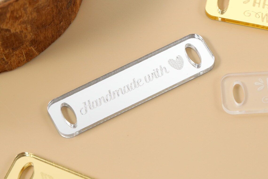 30/50/100pcs Personalized Hand - đánh giá và giá Sewing Label