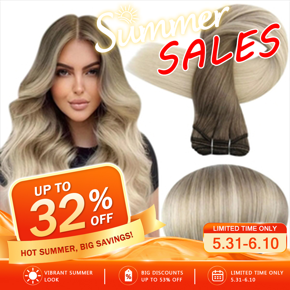 Full Shine Human Hair Weft Ext - đánh giá và giá Sewing Lab